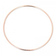 Pulsera jonc 70 mm Dorado con oro fino rosa x1|raw }}