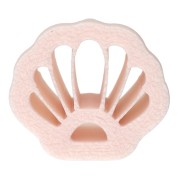 Cortador de conchas 15x17 mm en polímero biodegradable - Beige x1