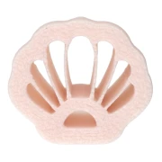 Cortador de conchas 15x17 mm en polímero biodegradable - Beige x1