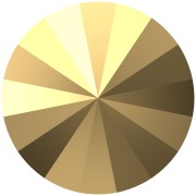 Cabujón Swarovski 1122 Rivoli 14 mm - Cristal Aurum x1