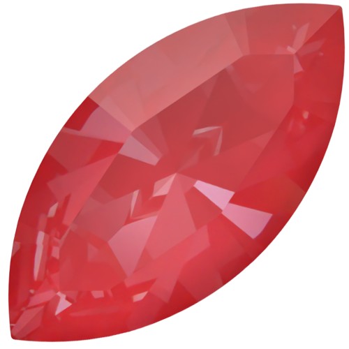 Swarovski 4228 10x5 mm Lanzadera - Cristal Amapola Rojo Ignite x1