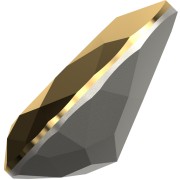 Cabujón Swarovski 4320 8x6 mm - Cristal Aurum x1