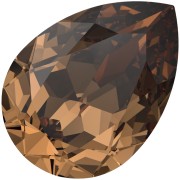 Cabujón Swarovski 4320 18x13 mm - Topacio ahumado claro reinventado x1