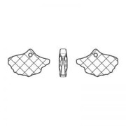 Colgante Ginko Swarovski 6900 13,5x20 mm Olivine x1