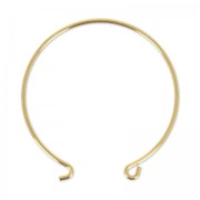 Pulsera jonc para personalizar 57 mm dorado con oro fino HQ x1|raw }}