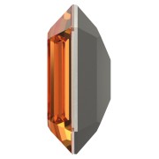 Cabujón Swarovski 4610 14x10 mm - Naranja oscuro x1