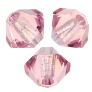 Swarovski 5328 Peonzas de cristal de 3 mm - Light rose Moonlight x50|raw }}