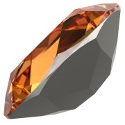 Cabujón Swarovski 4120 8x6 mm - Naranja oscuro x1