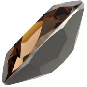Cabujón Swarovski 4120 18x13 mm - Topacio ahumado claro reinventado x1