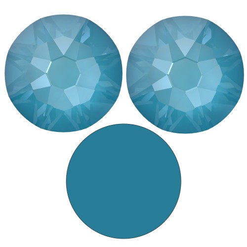 Pegatinas strass Swarovski 3 mm - Crystal Teal Ignite x36