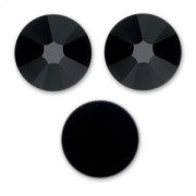 Strass para pegar Swarovski 4 mm Jet  x36