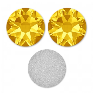 Strass para pegar en cristal Swarovski 4 mm Light Topaz x36