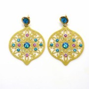 Cristal Swarovski bonding strass 4 mm - Cristal Pino Verde Ignite x36