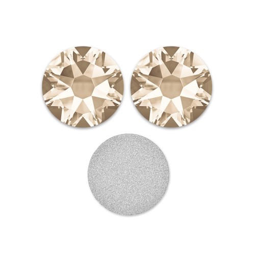 Cristal Swarovski 5 mm Light Silk strass para pegar x36