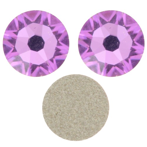 Pegatinas de strass Swarovski 5 mm - Cristal Vitrail Light x36