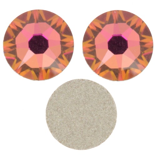 Cristal Swarovski strass adhesivo 5 mm - Crystal Vitrail Medium x36