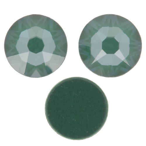 Pegatinas strass Swarovski 5 mm - Cristal Pino Verde Ignite x36