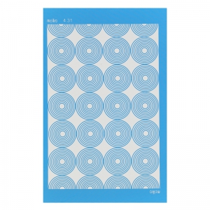 Silk Screen Moiko 74x105 mm- Motif années 70 4.31