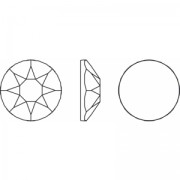 Strass Hotfix Swarovski 3 mm Topacio Colorado Claro x36