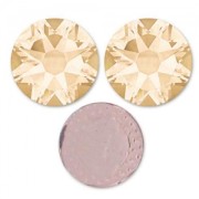Strass Hotfix Swarovski 5 mm Topacio Colorado Claro x36