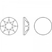 Cristal Strass Hotfix Swarovski 6 mm x12