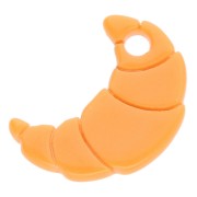 Medialuna de acetato 17x12,5 mm - Marrón claro x1|raw }}