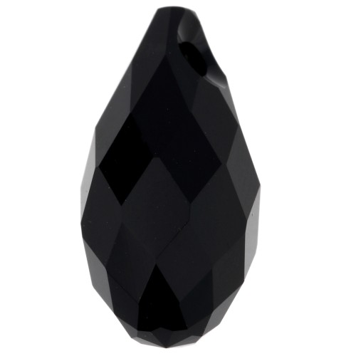 Swarovski 6010 Gota 17x8,5 mm - Azabache x1