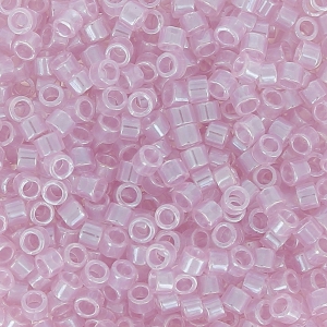 Miyuki Delica 11/0 DB1472-1 - Transparente rosa pálido brillante x 8 g