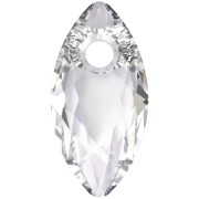 Colgante Swarovski talla marquesa 6437 9x4,5 mm - Cristal x1