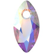 Colgante Swarovski talla marquesa 6437 9x4,5 mm - Cristal AB x1