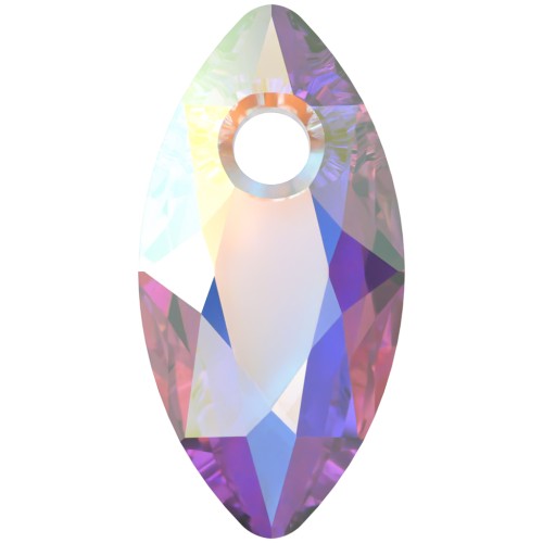 Colgante Swarovski talla marquesa 6437 9x4,5 mm - Cristal AB x1