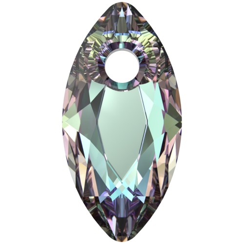 Swarovski Marquise Cut 6437 9x4.5 mm Colgante - Cristal Vitrail Light x1