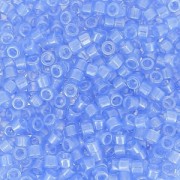 Miyuki Delica 11/0 DB1475-1 - Azul cielo pálido transparente con brillo x 8 g
