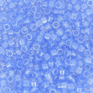 Miyuki Delica 11/0 DB1475-1 - Azul cielo pálido transparente con brillo x 8 g