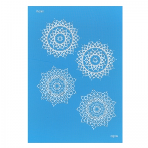 Silk Screen Moiko 74x105 mm - Motivo mandalas 2.05