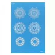 Silk Screen Moiko 74x105 mm - Motivo mandalas 2.03