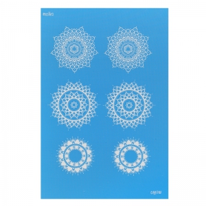 Silk Screen Moiko 74x105 mm - Motivo mandalas 2.03