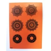 Silk Screen Moiko 74x105 mm - Motivo mandalas 2.03