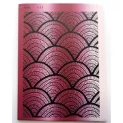 Silk Screen Moiko 74x105 mm - Motivo escamas 4.13