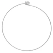 Pulsera con cierre de bola roscada de 66 mm - acero inoxidable 304 x1