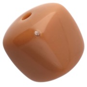 Cuentas cubo irregular 16x17 mm - segunda opción - Acrílico opaco - Senois x10