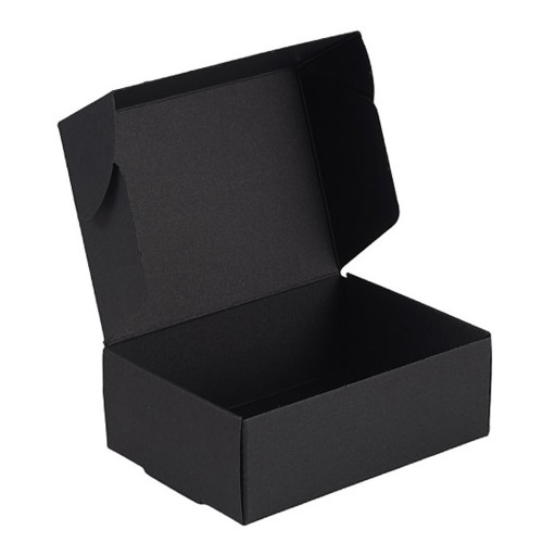 Caja de regalo para montar uno mismo, 8,3 x 6 x 3 cm - Negra x1