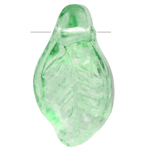Láminas de vidrio 12x6,5 mm - Verde x6
