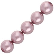 Perlas Swarovski 5810 3 mm - Crystal Vintage Rose Pearl x20