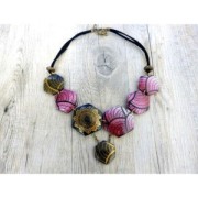 Serigrafía Moiko para arcilla polimérica 74x105 mm - Motivo orgánico 17.05