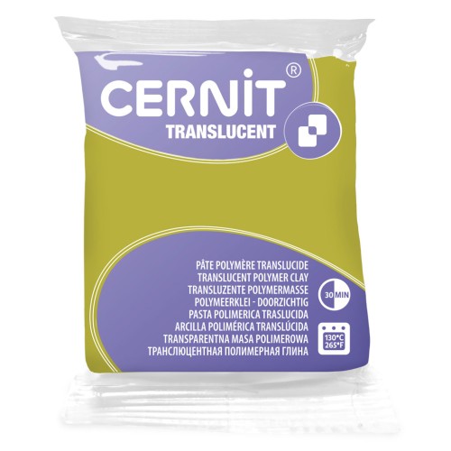 Pasta Cernit translúcida - Mirabelle (n.º 606) x 56 g
