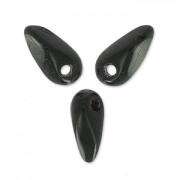 Mini Dagas de Cristal 6x2,5 mm - Jet x5g|raw }}