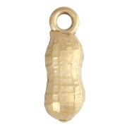 Mini colgantes de cacahuete 10x3 mm - Acero inoxidable 304 Oro x4|raw }}