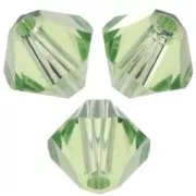 Peridot - Toupies en cristal PureCrystal 5328 4 mm Peridot x50 Toupies en cristal PureCrystal 5328 4 mm Peridot x50