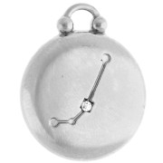 Colgante redondo reversible 17 mm signo zodiacal Aries - acero inoxidable 304 x1